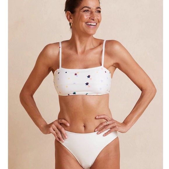 NWT Summersalt The Oasis Bikini Size 12 Top Travel Swimwear‎ Resortwear Beachy - Picture 1 of 7